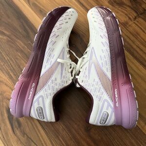 Glycerin Women's Running Shoes - Purple and White